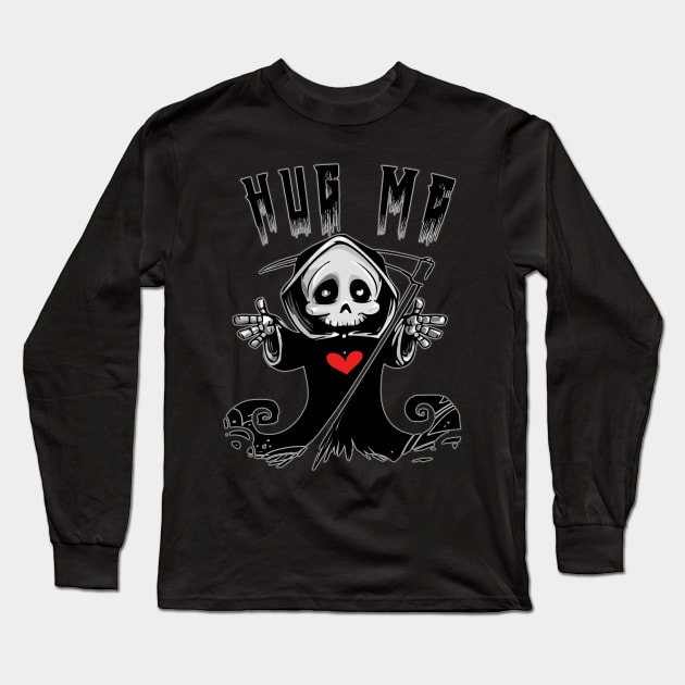 Hug Me Long Sleeve T-Shirt by By Diane Maclaine